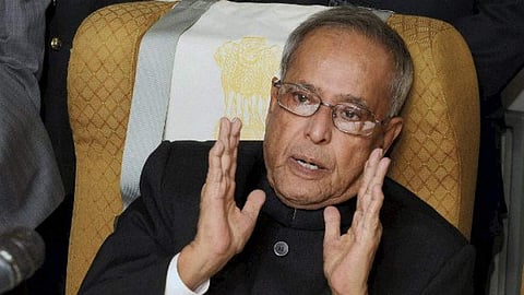 Former President Pranab Mukherjee (File | PTI)