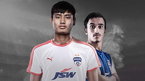 Bengaluru FC's latest signings Sairuat Kima and Gursimrat Singh Gill (Photo | Bengaluru FC Twitter)