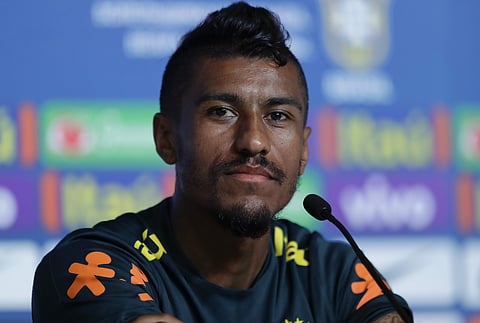 Brazil midfielder Paulinho | AP