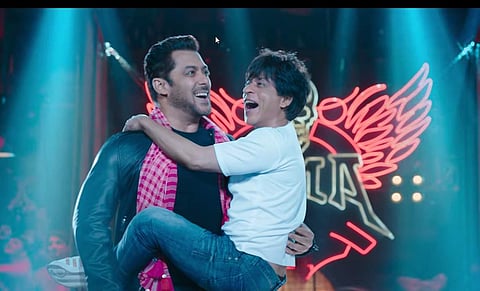 Shah Rukh Khan and Salman Khan in 'Zero' | Youtube screen grab