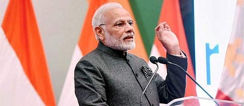PM Modi at the annual Shangri-La Dialogue