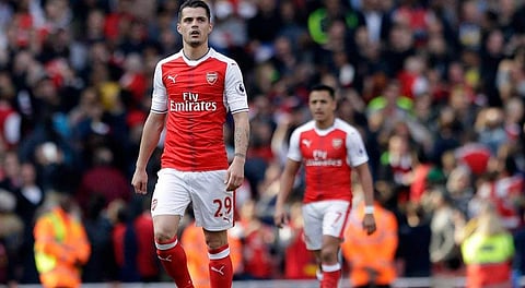 Arsenal midfielder Granit Xhaka (File | AP)