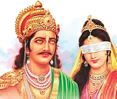 Vidura, Dhritarashtra and gandhari head to himalayas