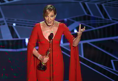Allison Janney won the best supporting actress Oscar for her caustic portrayal of Tonya Harding's mother in 'I, Tonya'. It is Janney's first Oscar win. She has won seven Emmys for her roles on the NBC drama 'The West Wing' and the CBS comedy 'Mom'. (Photo