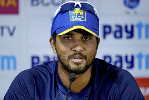 Sri Lankan captain Dinesh Chandimal (File | PTI)
