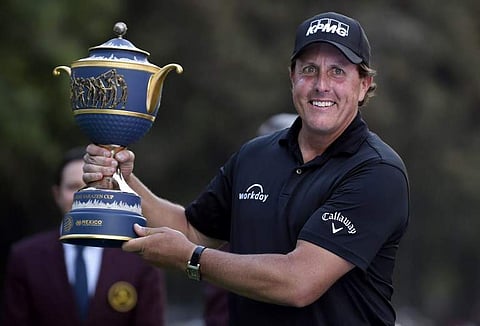US golfer Phil Mickelson. (File Photo | AFP)