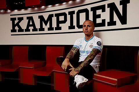 Angelino made his debut for Manchester City in an FA Cup match against Aston Villa in January 2016. (Photo | Angelino Twitter)