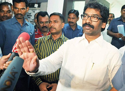 Jharkhand Mukti Morcha executive president Hemant Soren (Express File Photo)