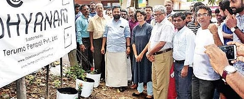 Udhyanam inaugurated by Thiruvananthapuram District Collector Vasuki and Minister of Cooperation, Tourism and Devaswom Kadakampally Surendran (EPS)