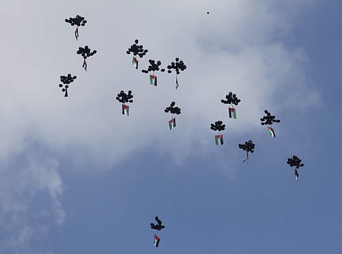 The Israeli military, which has come under international criticism for using excessive force against unarmed protesters, said Hamas tried to carry out bombing and shooting attacks under the cover of the protests and released video of protesters ripping aw