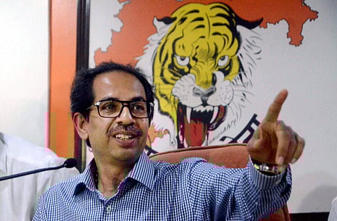 Shiv Sena chief Uddhav Thackeray (File | PTI)