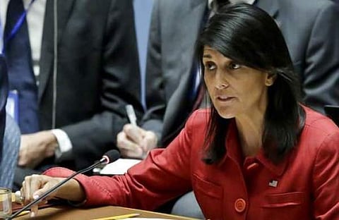 US Ambassador Nikki Haley. (File |AP)