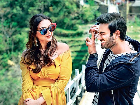 A still from Sammohanam