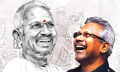Two of Indian cinema's favourites artists, musician Ilaiyaraja and filmmaker Manirathnam are celebrating their birthdays today. (Graphics | Vijesh CK)