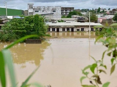 Flooded ground in Ivory Coast | AFP