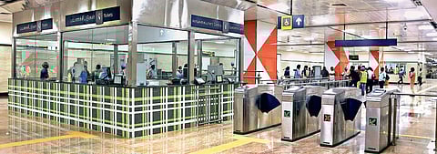 A makeover for shenoy nagar metro station