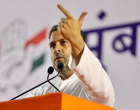 Congress president Rahul Gandhi (Twitter Photo | @INCIndia)