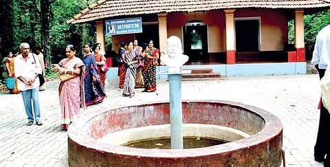 File Photo of Kota Shivaram Karanth’s house at Balavana in Puttur I Express Photo
