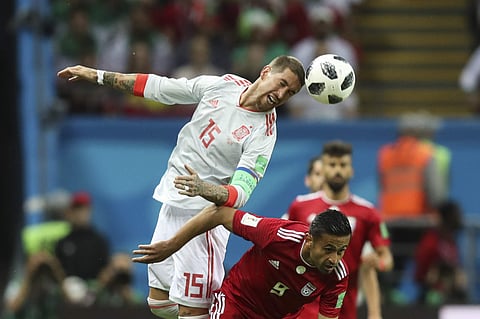 Spain captain Sergio Ramos | AP