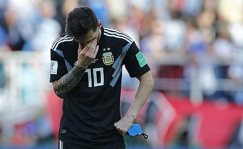 Upset over Argentina's stunning 3-0 loss to Croatia in the Fifa World Cup Dinu attempted suicide by jumping into the river (File | AP)