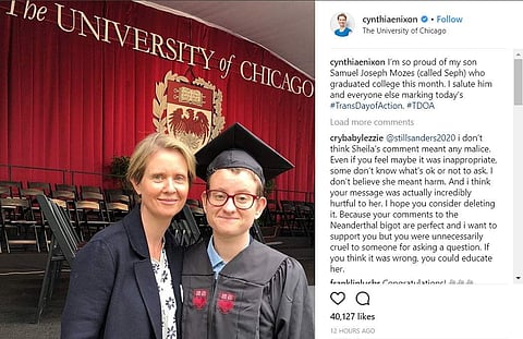 Cynthia Nixon | Instagram