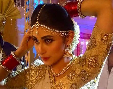 Mouni Roy as Shivangi in 'Naagin'.