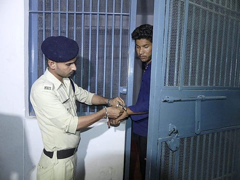 A picture of arrested Rodsingh Sondhiya. (Photo | Praveen Bajpai)