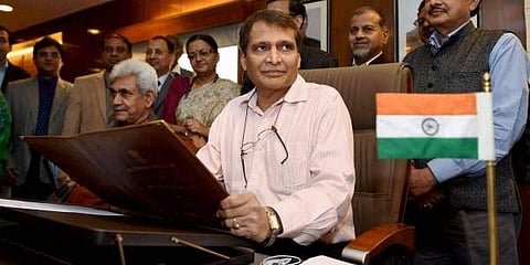 Commerce and Industry Minister Suresh Pabhu (Photo | PTI)