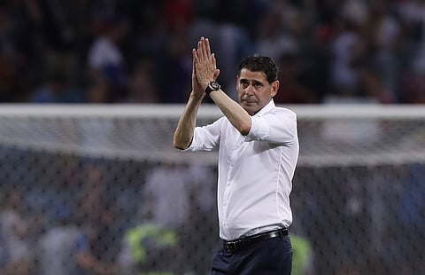 Spain head coach Fernando | AP