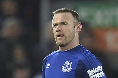 Everton striker Wayne Rooney (File photo | AFP)