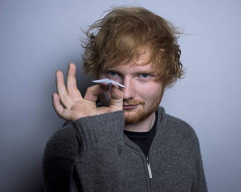 Singer Ed Sheeran. (Photo | Associated Press)