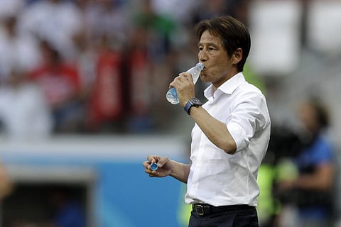 Japan's head coach Akira Nishino (File photo | AP)