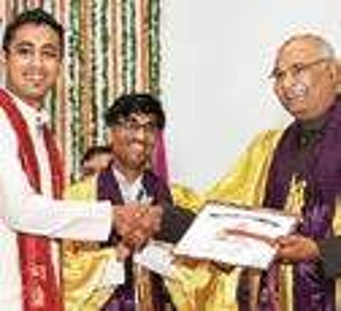 President Ram Nath Kovind gave away degrees to over 1,500 students.