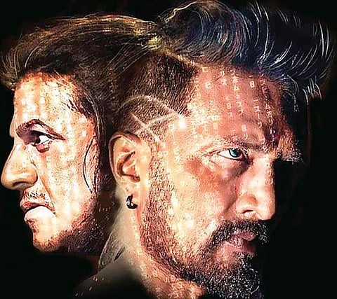 Shivarajkumar and Sudeep
