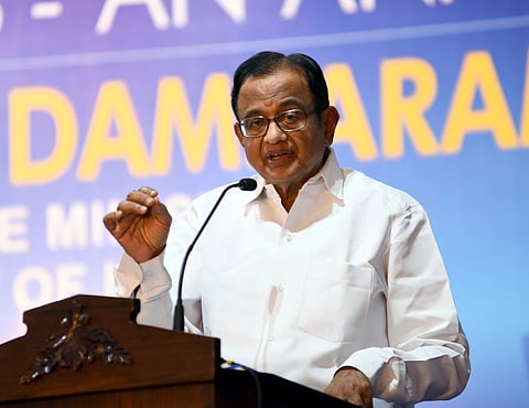 Senior Congress leader P Chidambaram (File Photo| EPS)