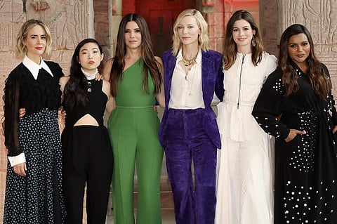 The cast of Oceans 8. (Twitter Photo)