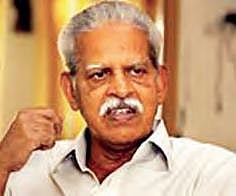 In this file photo, KC(M) vice chairman Jose K Mani speaks to party chairman K M Mani during a press conference. Then working chairman P J Joseph looks on. (Photo | Vishnu Prathap)