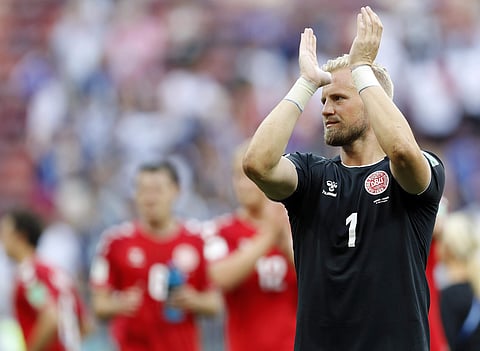 Denmark goalkeeper Kasper Schmeichel | AP