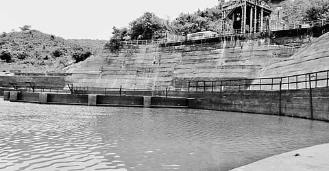 Intake area of Indravati reservoir in Kalahandi | EXPRESS