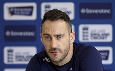 South Africa's Faf du Plessis (File photo| AP)
