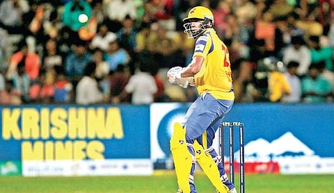 Dindigul Dragons skipper R Ashwin scored 42 off 28 balls | V Azhagu Karthik