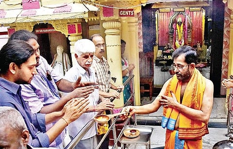 (Above)The Madambakkam Kali Temple is maintained by the Bengali Air Force officers in Tambaram. (Below) The Madras Kali Bari celebrates all Bengali festivals with pomp and show ● Ashwin Prasath