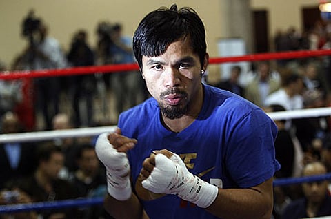 Philippine boxing idol Manny Pacquiao (File | AP)