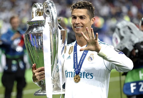 Cristiano Ronaldo has scored a competition record of 120 goals - 12 more than Juventus as a team managed in that same period (File Photo | AP)