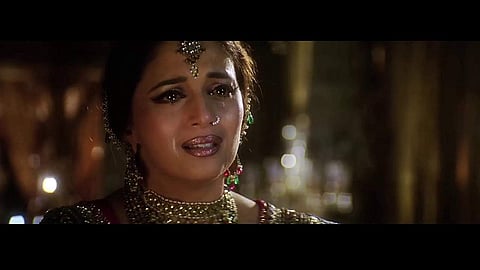 Madhuri Dixit in a still from 'Devdas'. (Photo | YouTube)