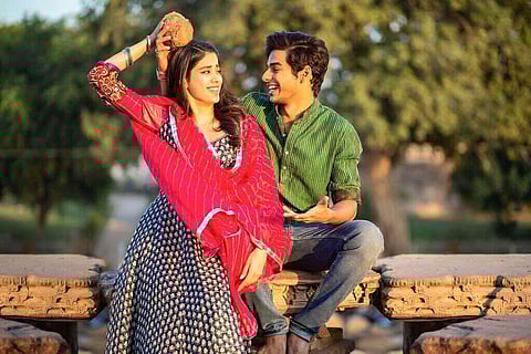 Janhvi Kapoor and Ishaan Khatter in 'Dhadak'.