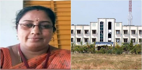 Assistant professor Nirmala Devi of Devanga Arts College in Aruppukottai. (Photos | File)