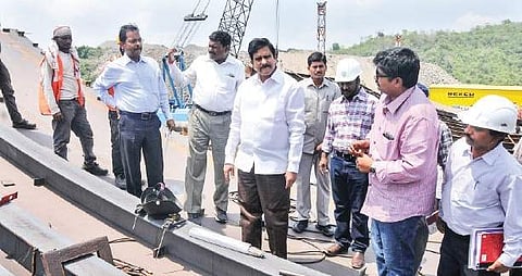 Water Resources Minister Devineni Umamaheswara Rao. | Express