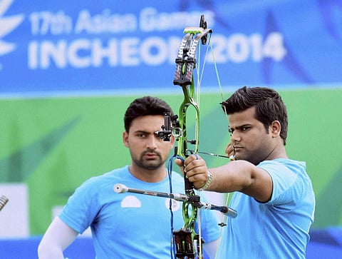Indian archer Abhishek Verma (File | PTI)