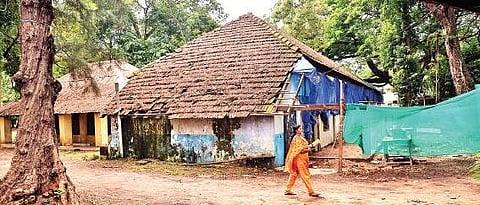 Renovation work in progress at Government Central High School at Attakulangara Vincent Pulickal